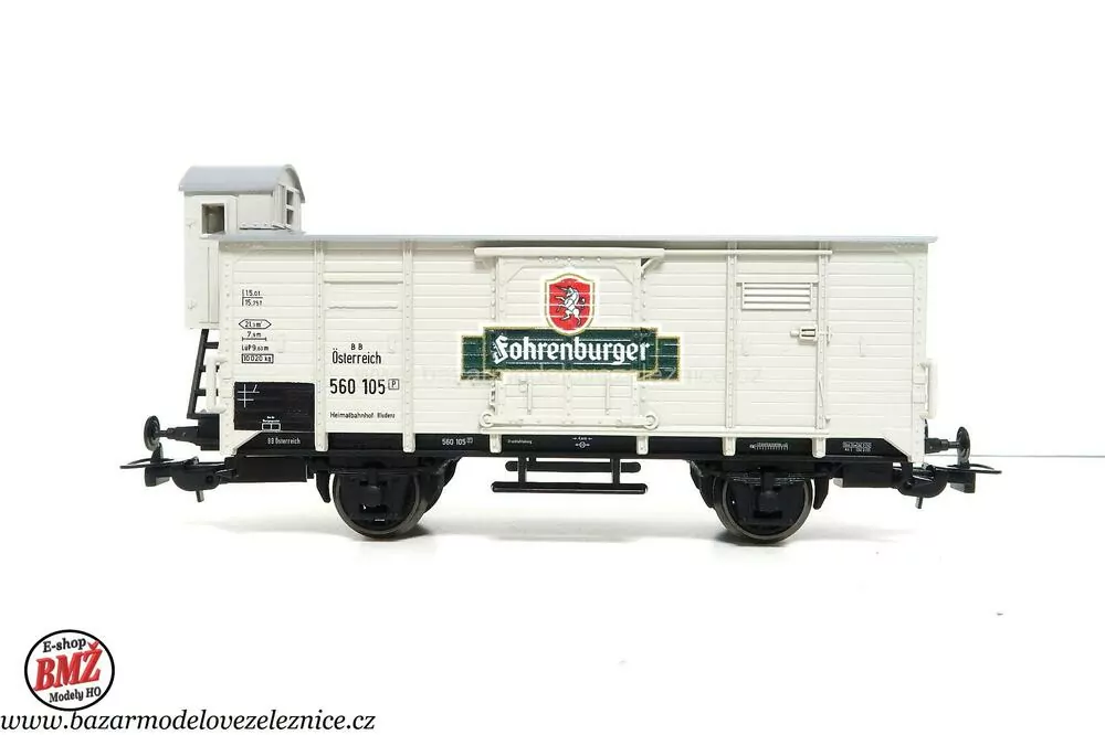 Nové Piko - Pivovarský vůz BBO Fohrenburger -  HO