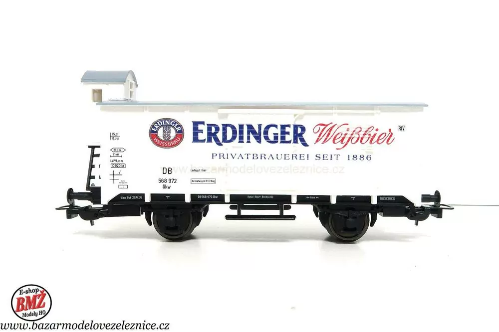 Nové Piko - Pivovarský vůz DB Erdinger - HO