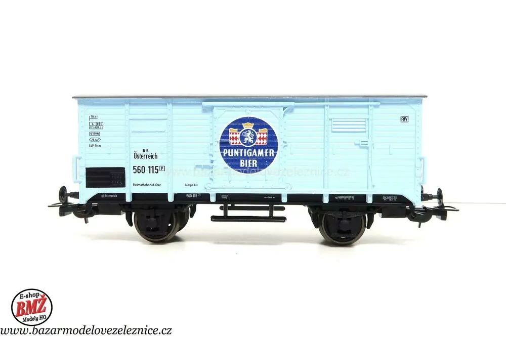 Nové Piko - Pivovarský vůz BBO Puntinger - HO