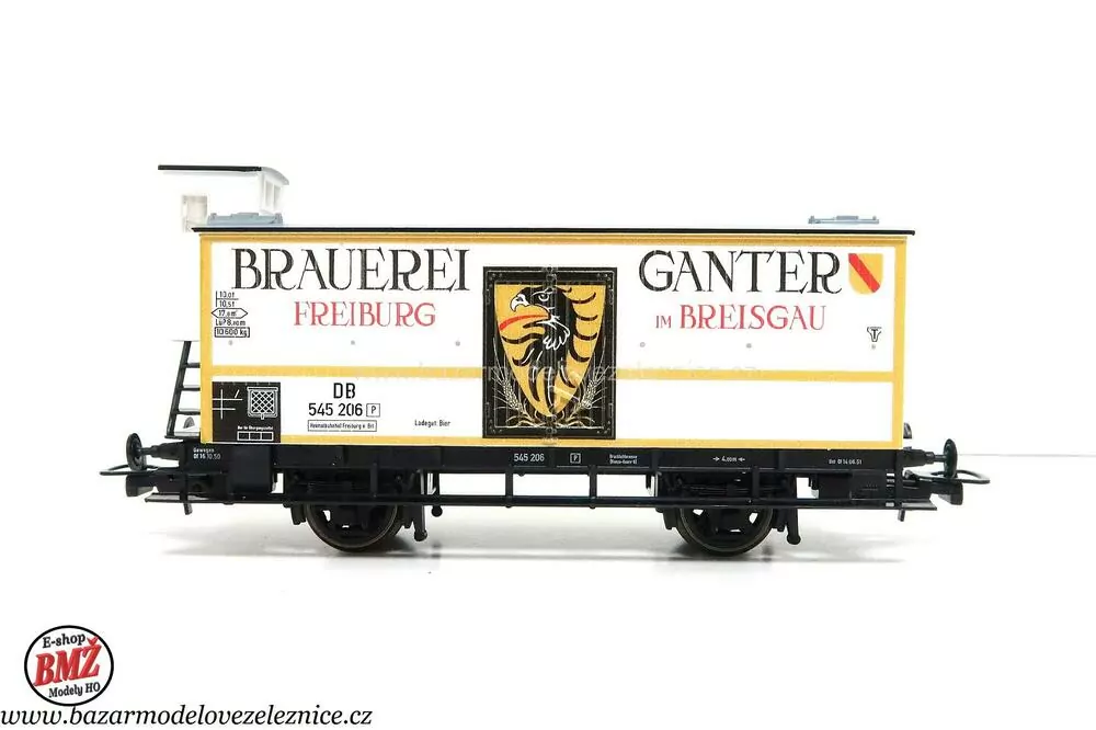 Nové Piko - Pivovarský vůz DB Ganter - HO