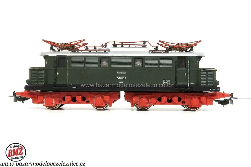 PIKO DDR - DC - Elektrická lokomotiva BR 244 068 DR -HO