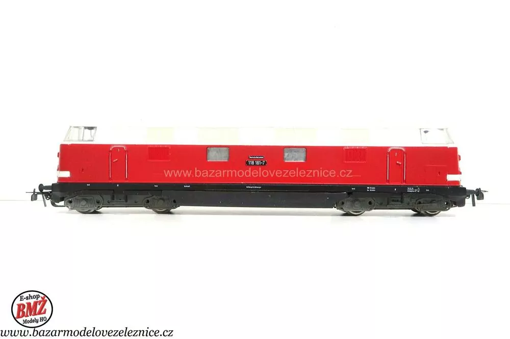 PIKO DDR - DC - Dieselová lokomotiva BR 118 181 DR - HO