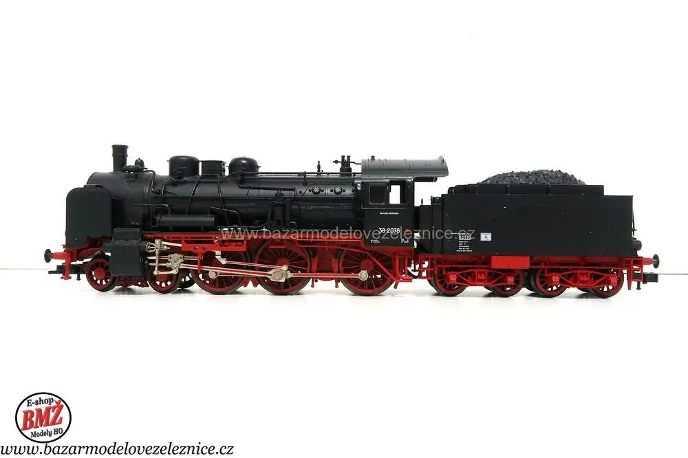 Fleischmann - DC - Parní lokomotiva BR 38 2078 DRG - HO