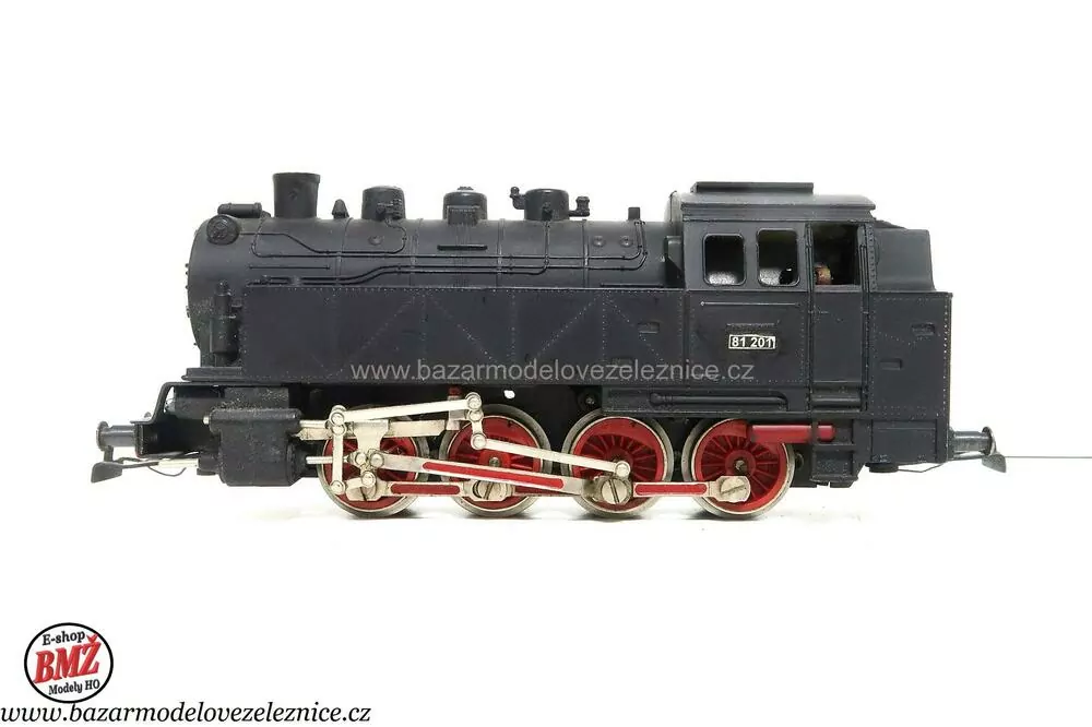 Piko DDR - Parní lokomotiva BR 81 201 DR - HO