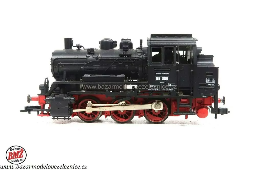 Fleischmann - DC - Parní lokomotiva BR 89 006 DR - HO
