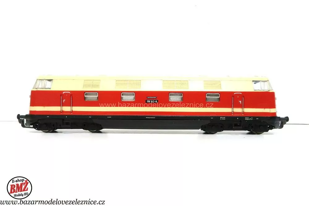 Piko DDR - DC - Dieselová lokomotiva BR 118 142 DR - HO