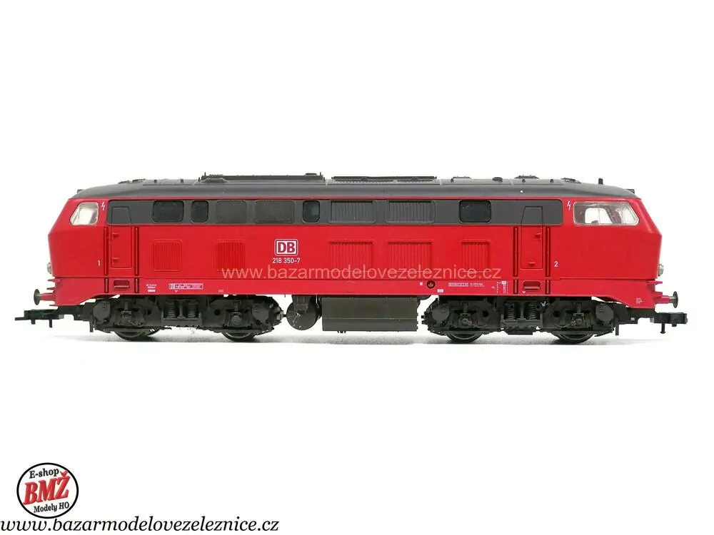 Fleischmann -DC - Dieselová lokomotiva BR 218 350 DB - HO