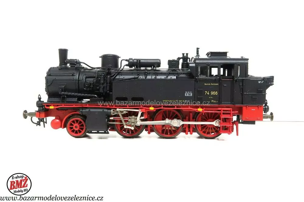 Roco - DC - Parní lokomotiva BR 74 966 DRG - HO