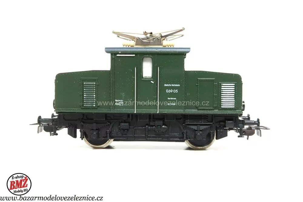 PIKO DDR - DC - Elektrická lokomotiva E 69 05 DB -HO