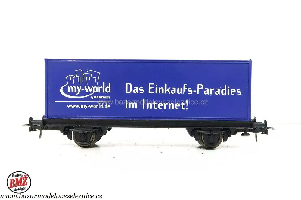 Roco - Kontejnerový vůz My world- HO
