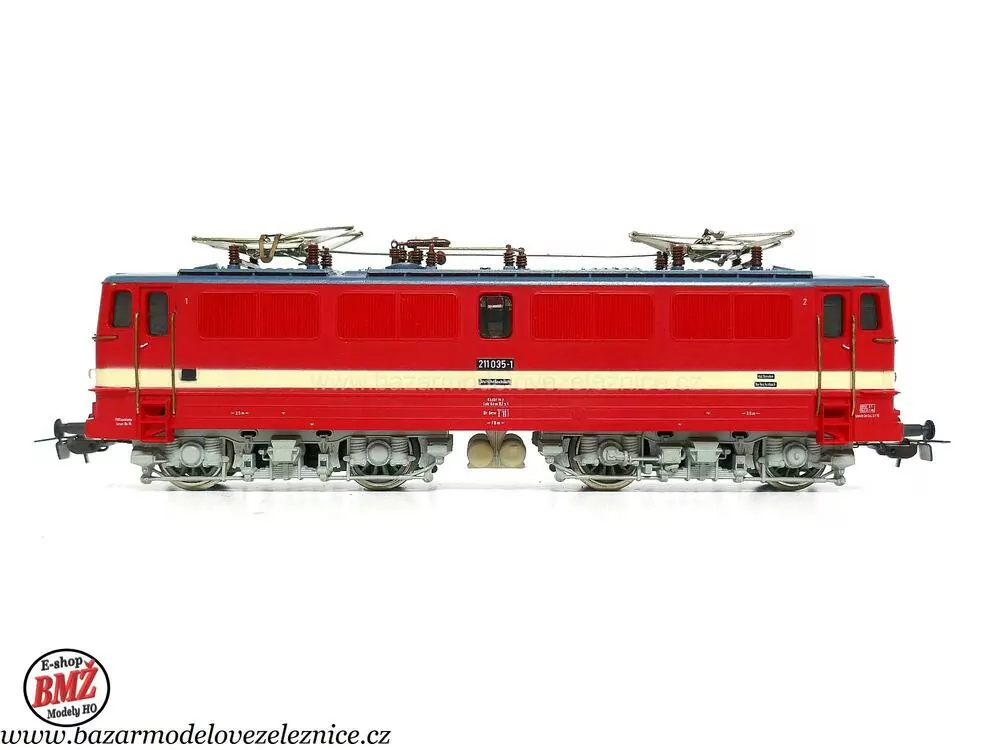 Piko DDR - DC - Elektrická lokomotiva E 211 035 DR - HO