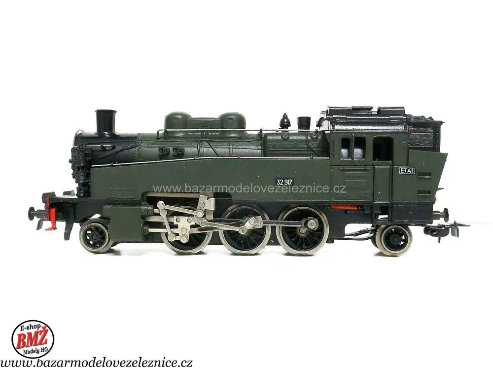 Piko DDR - DC - Parní lokomotiva BR 75 SNCF - HO