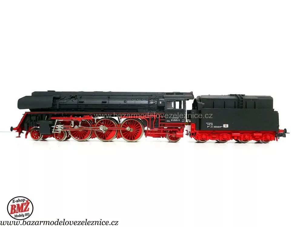 Piko DDR - DC - Parní lokomotiva BR 01 0505 DR  - HO
