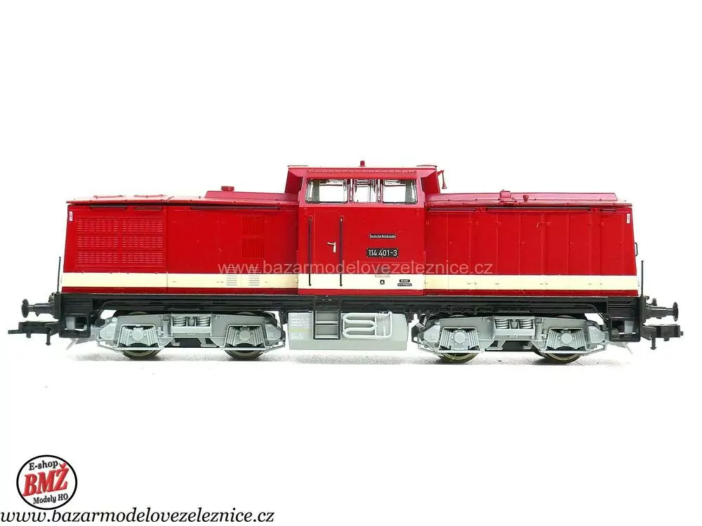 Roco - DCC + ZVUK - Dieselová lokomotiva BR 114 401 DR - HO