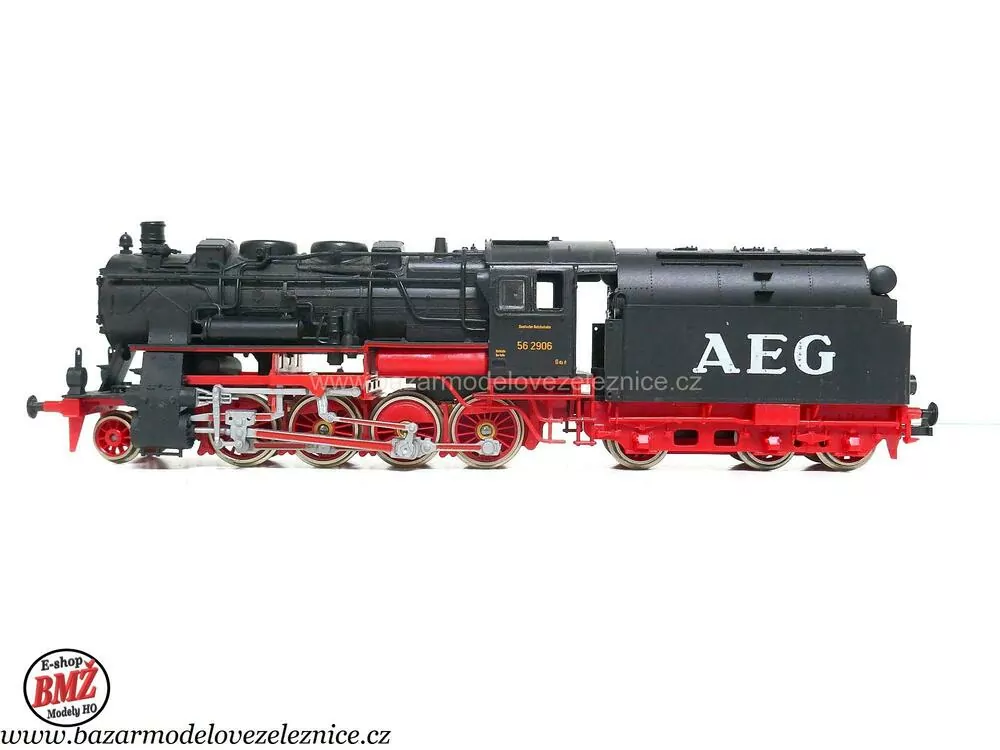 Piko DDR - DC - Parní lokomotiva BR 56 2906 AEG DRG - HO