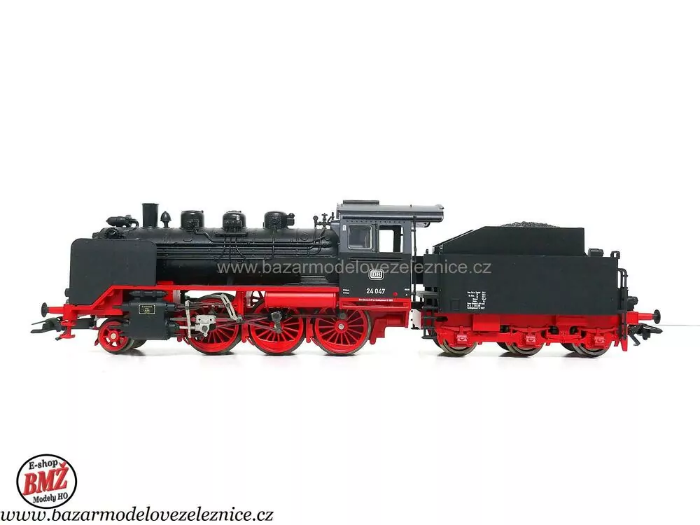Trix - DCC + ZVUK - Parní lokomotiva BR 24 047 DB - HO