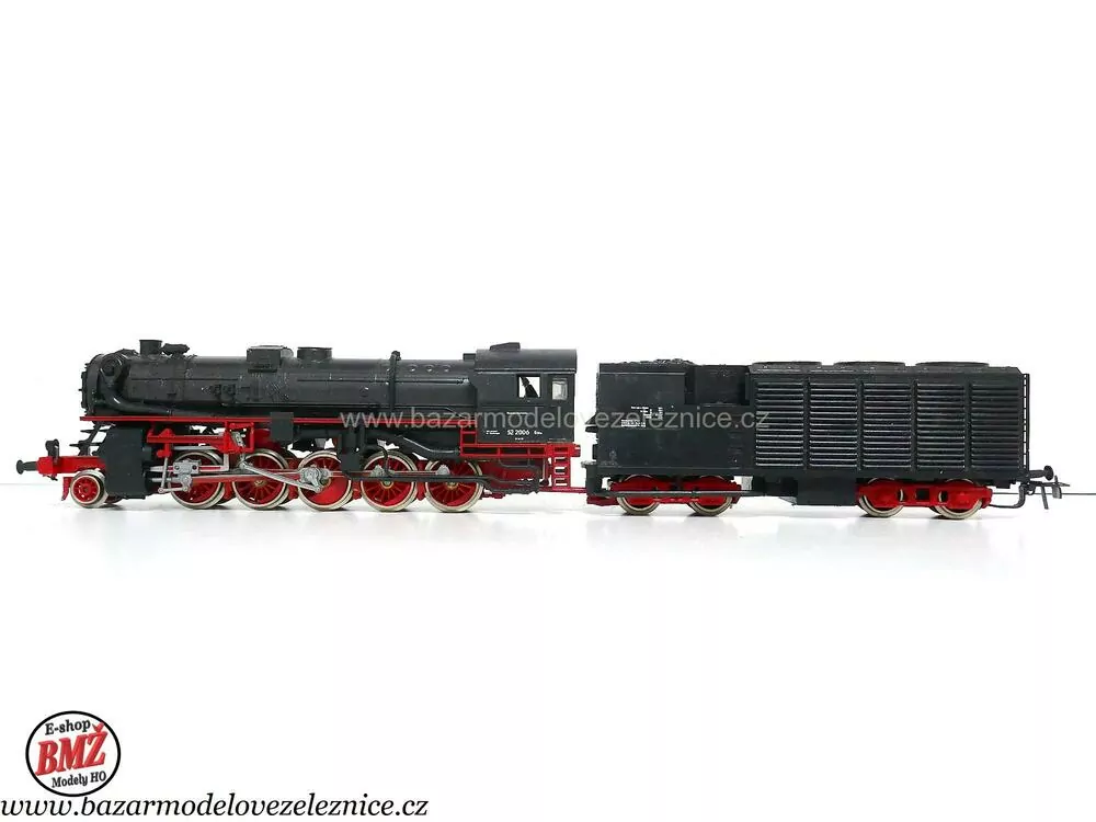 Piko DDR - DC - Parní lokomotiva BR 52 2002 DR  - HO