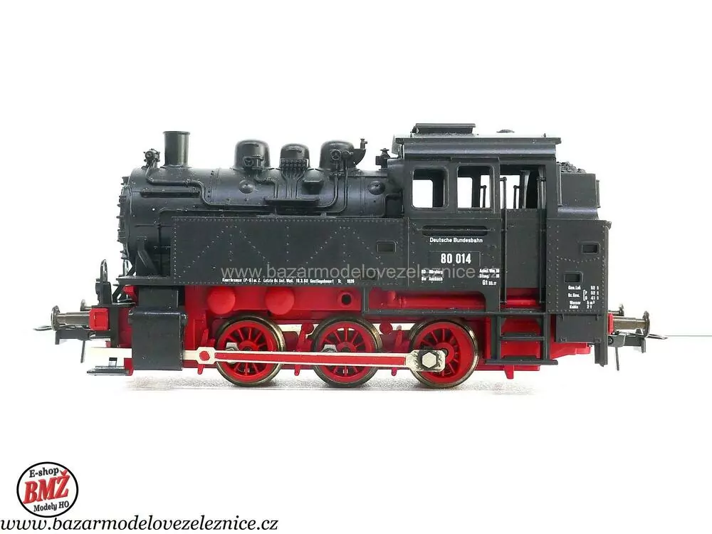 Roco - DC - Parní lokomotiva BR 80 014 DB - HO
