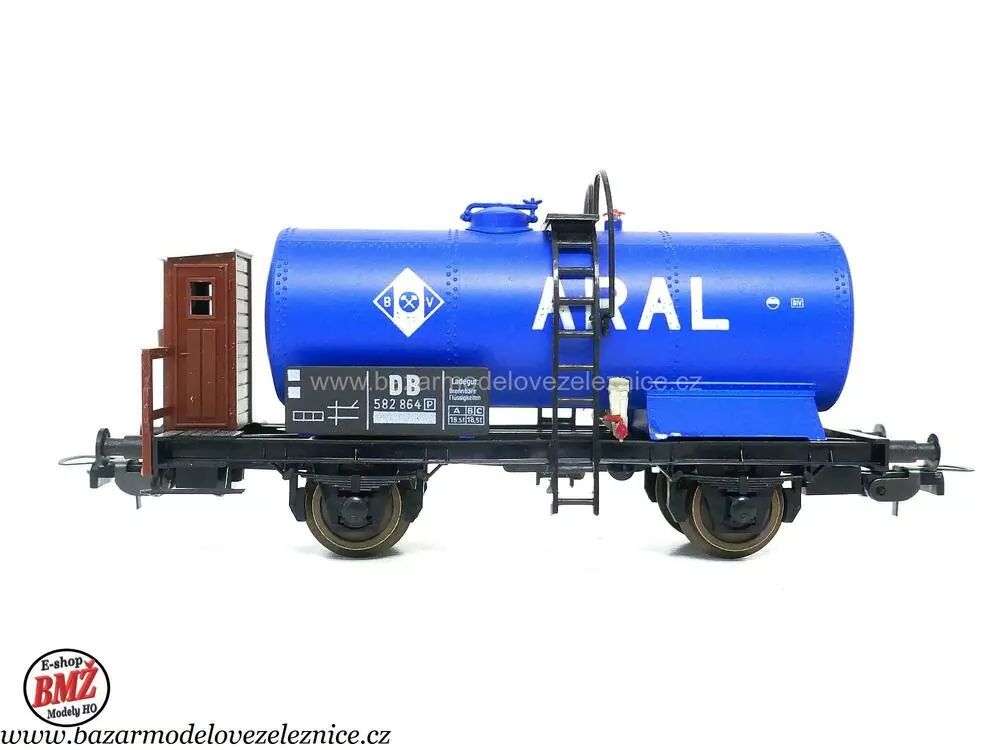 Sachsenmodelle - Cisternový vůz Aral DB - HO