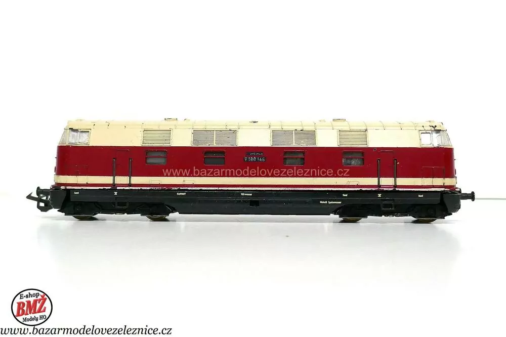 BTTB - Dieselová lokomotiva V 180 146 DR - TT