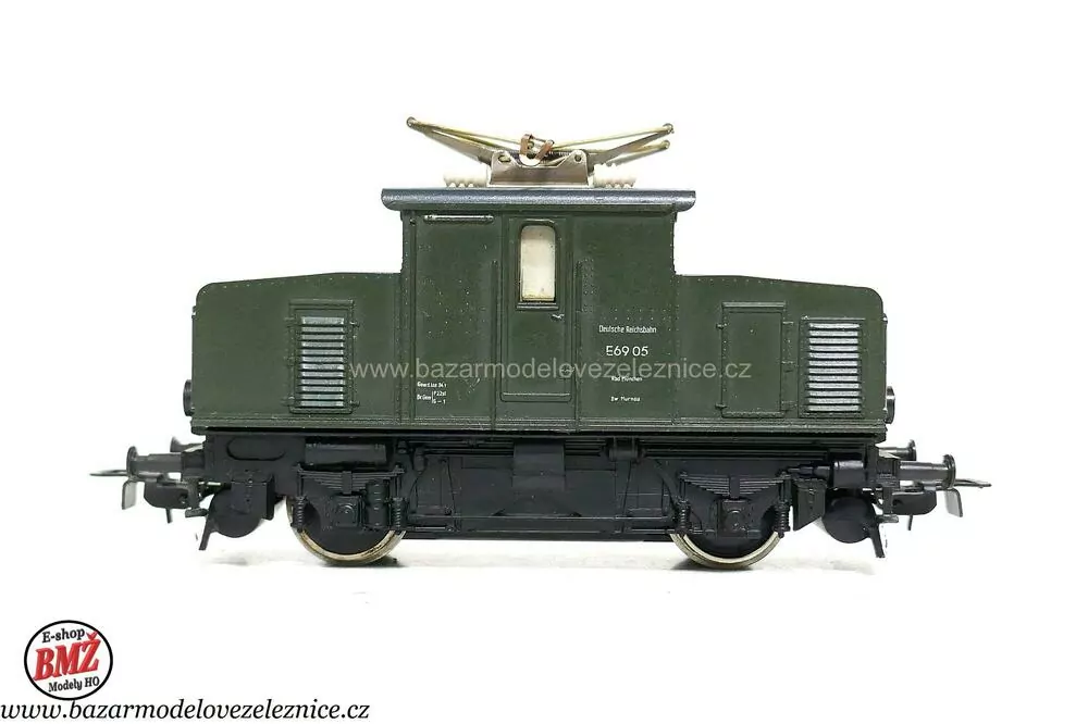 PIKO DDR - DC - Elektrická lokomotiva E 69 05 DB -HO