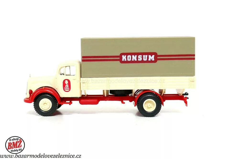 Brekina - Mercedes plachta - HO