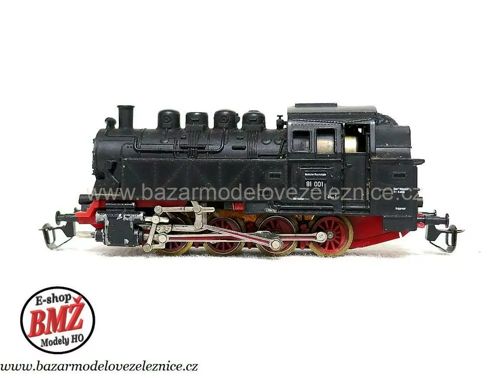 BTTB - Parní lokomotiva BR 81 001 DR - TT