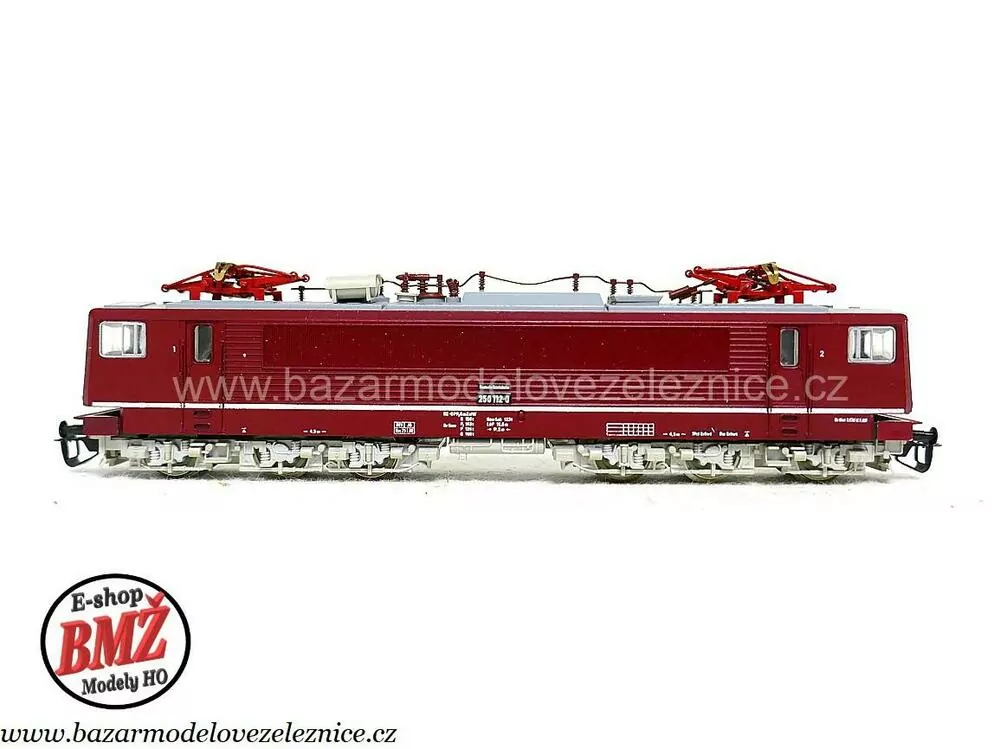 BTTB - Elektrická lokomotiva BR 250 DR- TT
