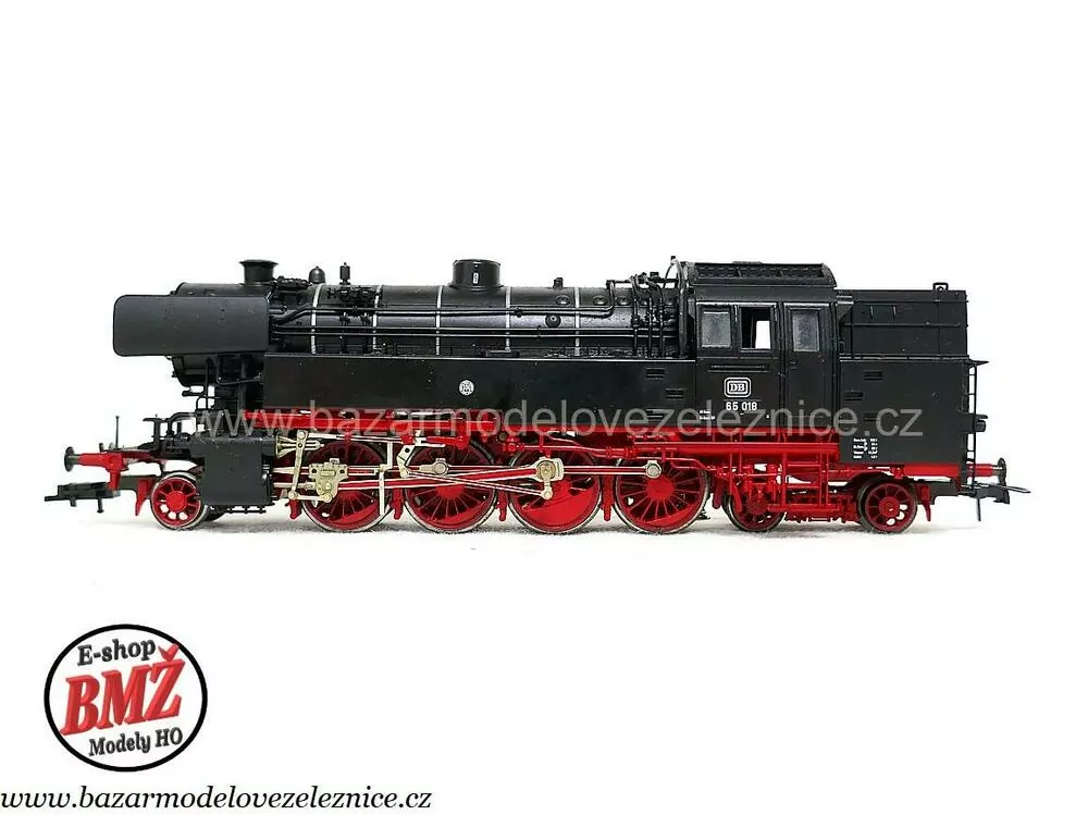 Fleischmann - DC - Parní lokomotiva BR 65 018 DB  - HO