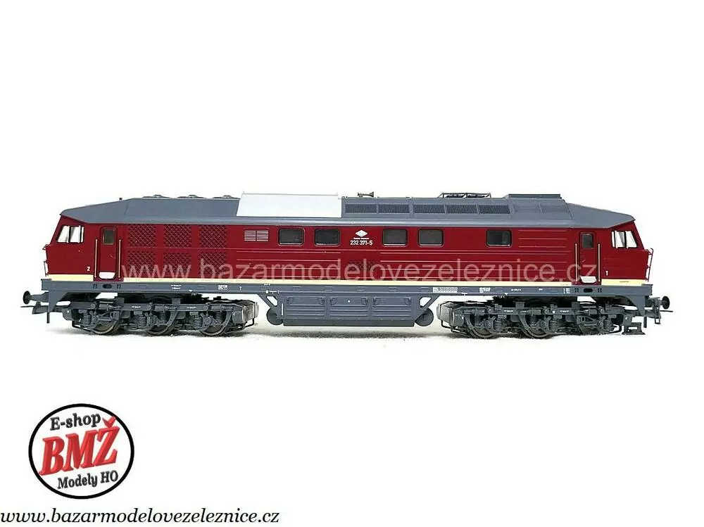 Brawa - DC - Dieselová lokomotiva BR 232 371 DR - HO