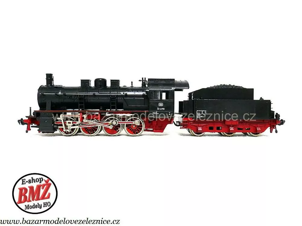 Fleischmann - DC - Parní lokomotiva BR 55 2781 DB- HO