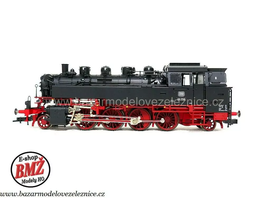 Fleischmann - DC - Parní lokomotiva BR 86 739 DB - HO