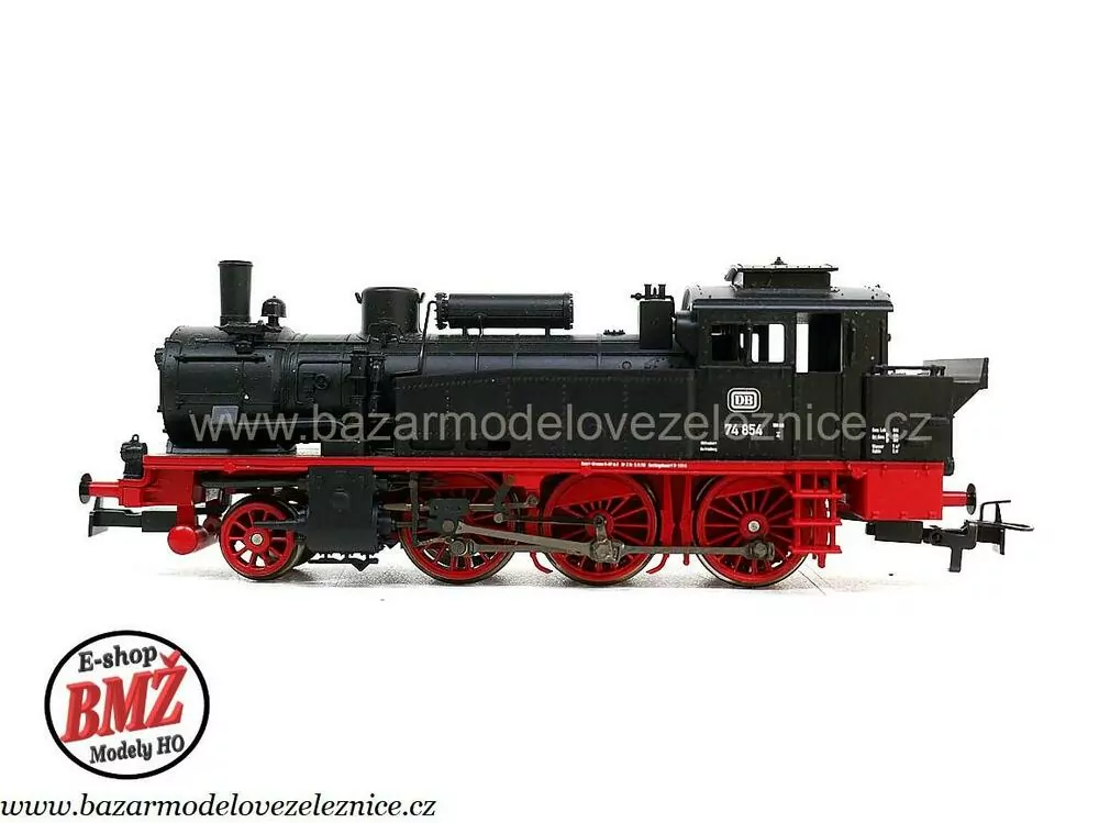 TRIX - DSS - Parní lokomotiva BR 74 854 DB - HO