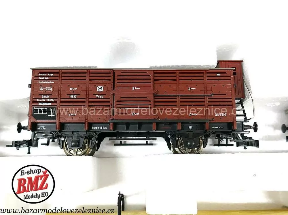 Fleischmann - DC - Set s BR 53 K.P.E.V. + 5 nákl. vozů - HO