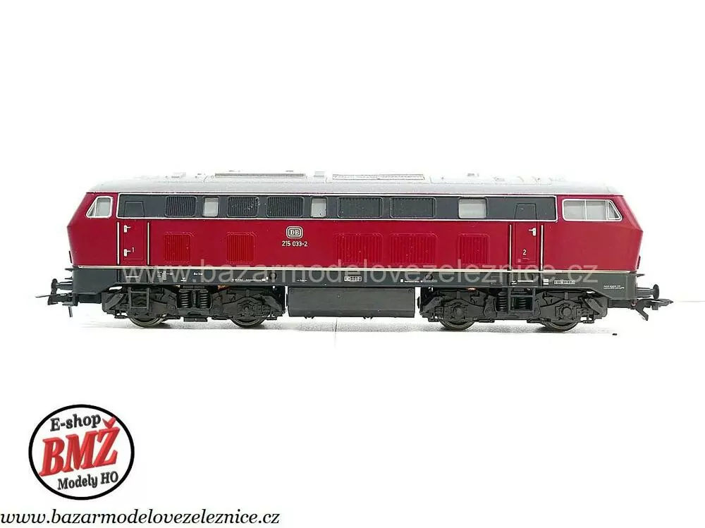 Roco  - DC - Dieselová lokomotiva BR 215 033 DB - HO