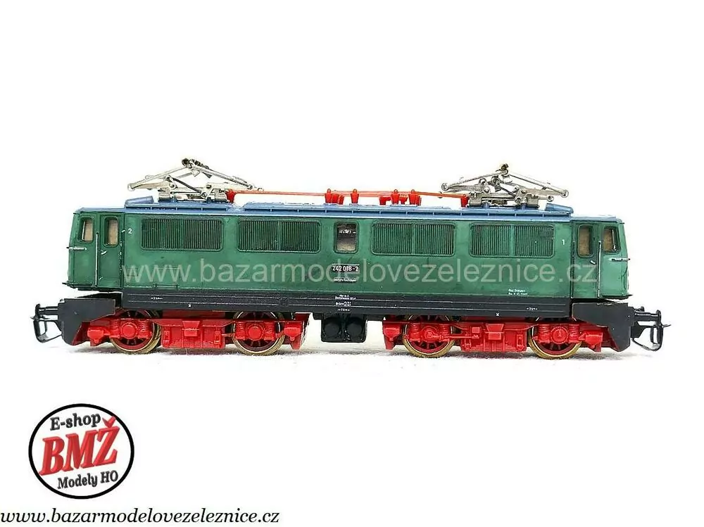 BTTB - Elektrická lokomotiva BR 242 018 DR - TT