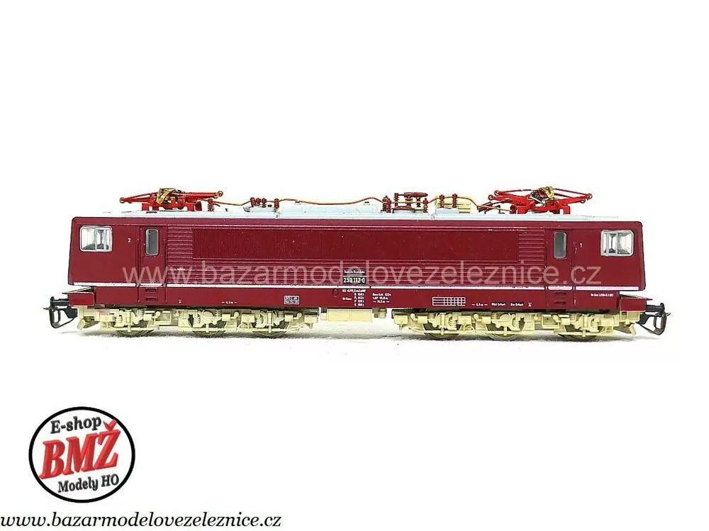 BTTB - Elektrická lokomotiva BR 250 112 DR - TT