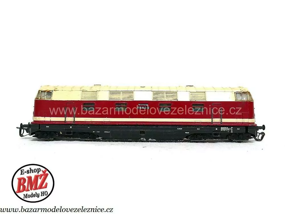 Zeuke - DCC - Dieselová lokomotiva V 118 114 DR - TT