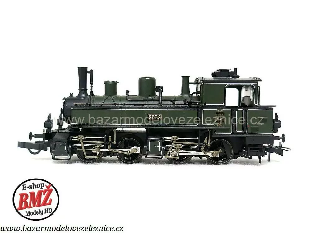 Roco - DC - Parní lokomotiva BR 98 K.Bay.Sts.B BB II - MALLET- HO