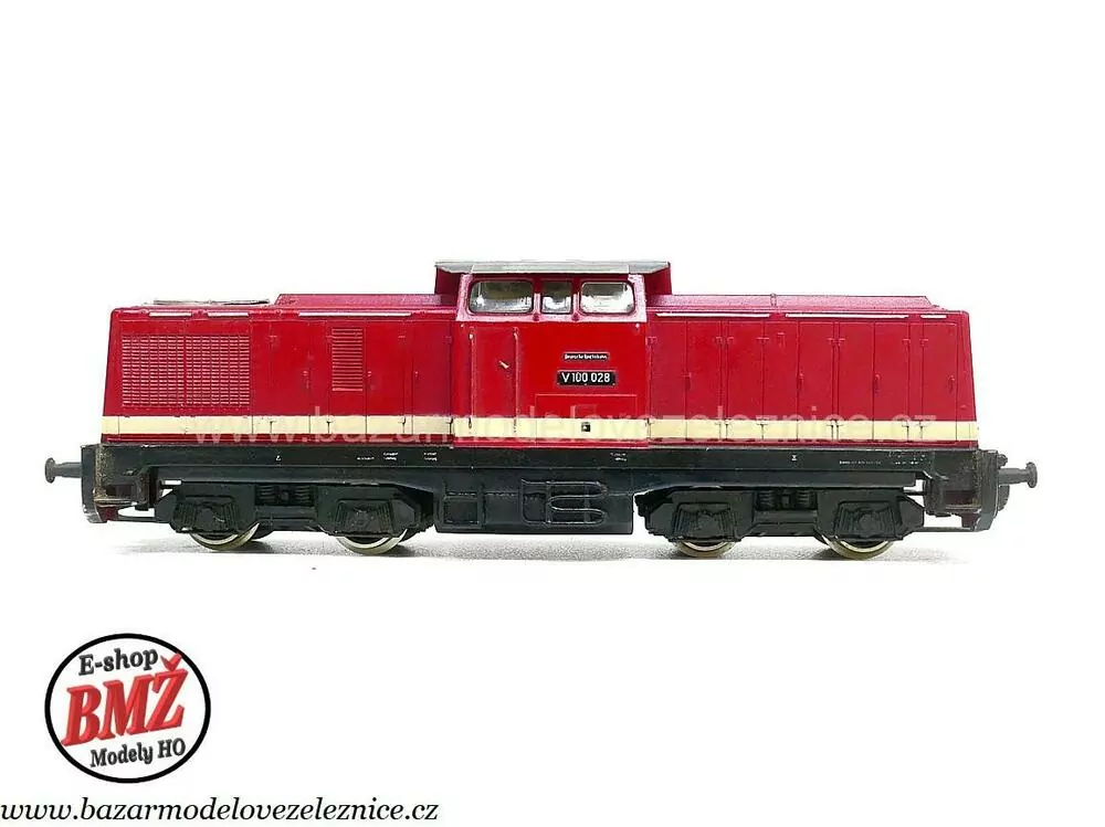 Piko DDR  - DCC - Dieselová lokomotiva V 100 028 DR - HO