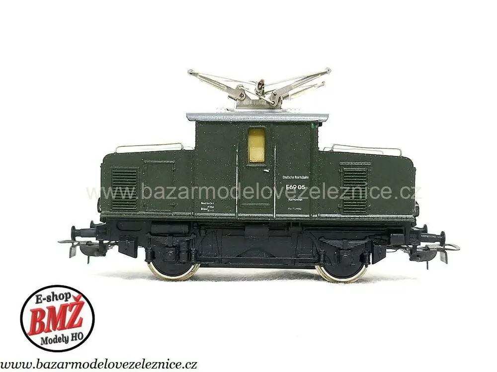PIKO DDR - DC - Elektrická lokomotiva E 69 05 DR -HO