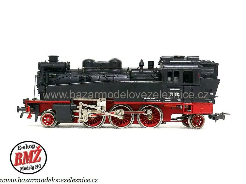 Piko DDR - DC - Parní lokomotiva BR 75 582 DR - HO