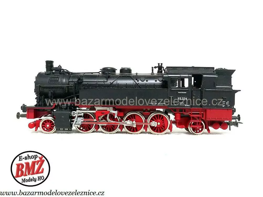 Roco - DC - Parní lokomotiva BR 93 374 DR - HO