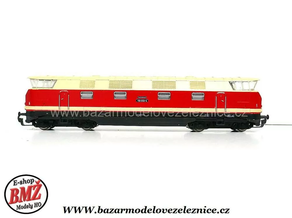 Piko DDR - DC - Dieselová lokomotiva BR 118 059 DR - HO