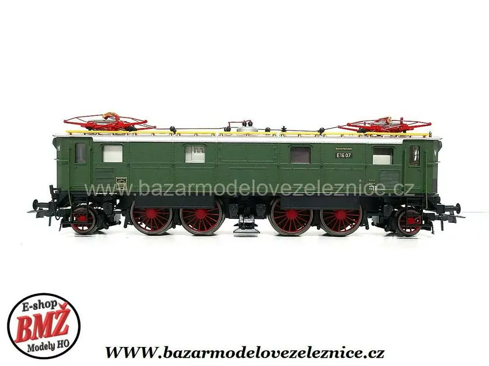 Roco - DSS - Elektrická lokomotiva muzeum E 16 07 DR  - HO