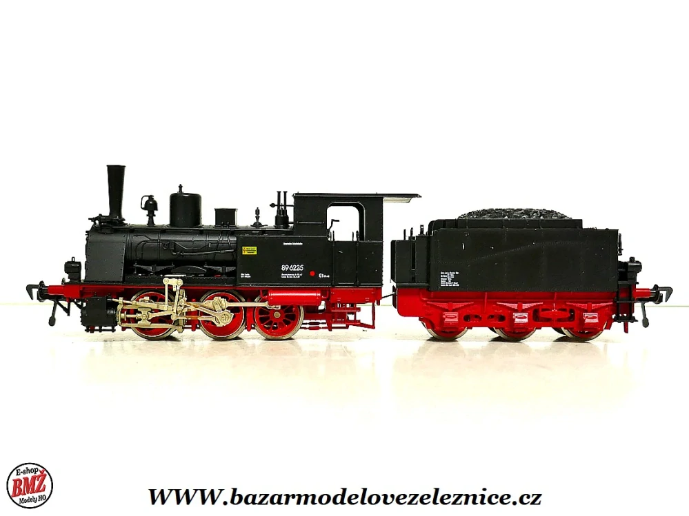 Fleischmann - DC - Parní lokomotiva BR 89 6225 DR - HO