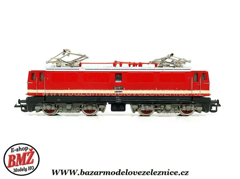 Zeuke - Elektrická lokomotiva BR 211 018 DR - TT