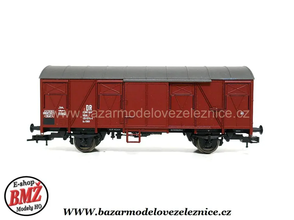 Fleischmann - Set 4 nákladních vozů DR + DB - HO