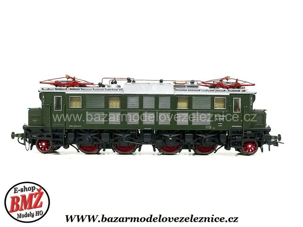 Roco - DSS - Elektrická lokomotiva E 17 07 DR - HO
