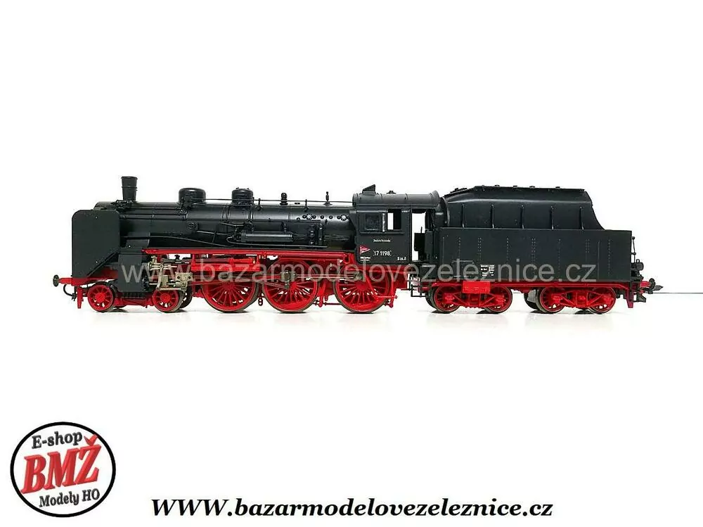 Roco - DC - Parní lokomotiva BR 17 1198 DRG - HO